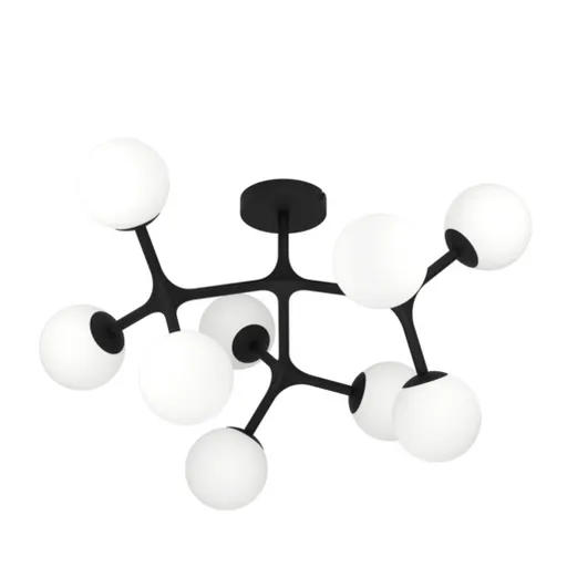 LED stropné osvetlenie Eglo MARAGALL čierna 39532