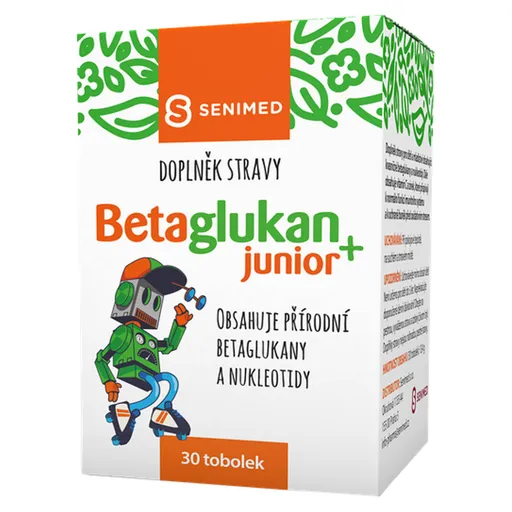 SENIMED Betaglukán JUNIOR 100 mg 30 toboliek