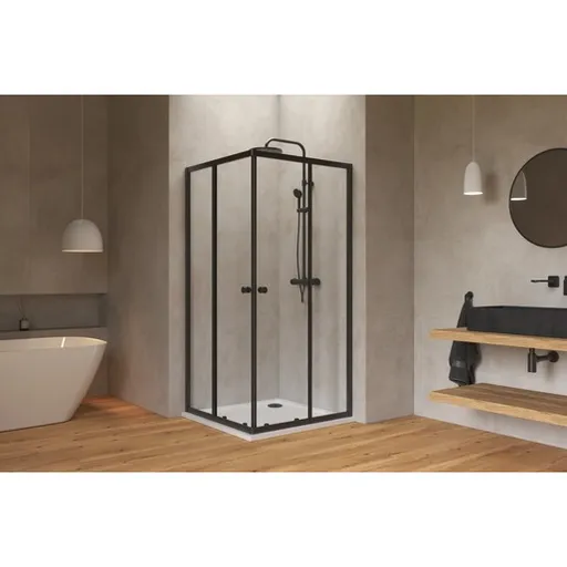 Sprchový kút štvorec 80x80 cm SAT Project SATBKMUQ80CT