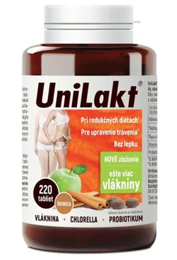 Unilakt so škoricou 150 g 220 tabliet
