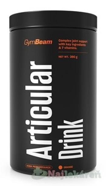 GymBeam Articular Drink orange, prášok na prípravu nápoja 390 g