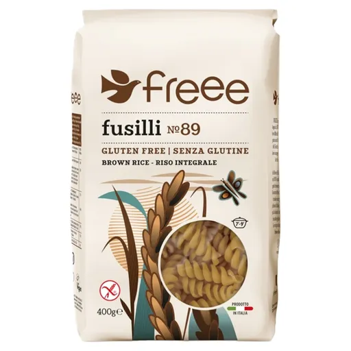 FREEE Vretená z hnedej ryže bez lepku 400 g