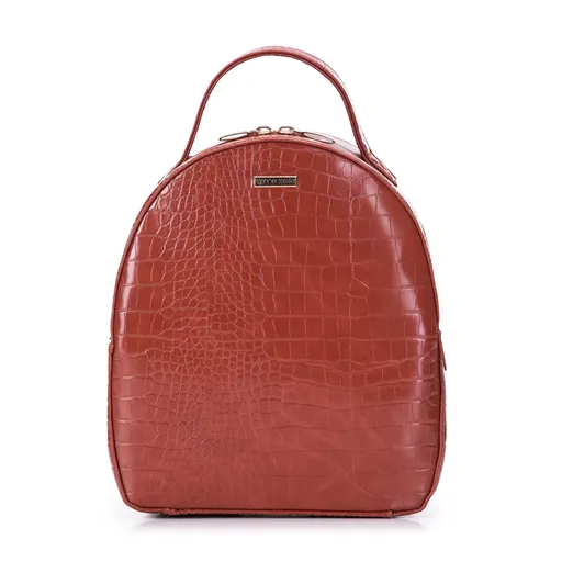 Malý batoh z kroko ekokože pre elegantný a kompaktný vzhľad, 29-4Y-013-3.