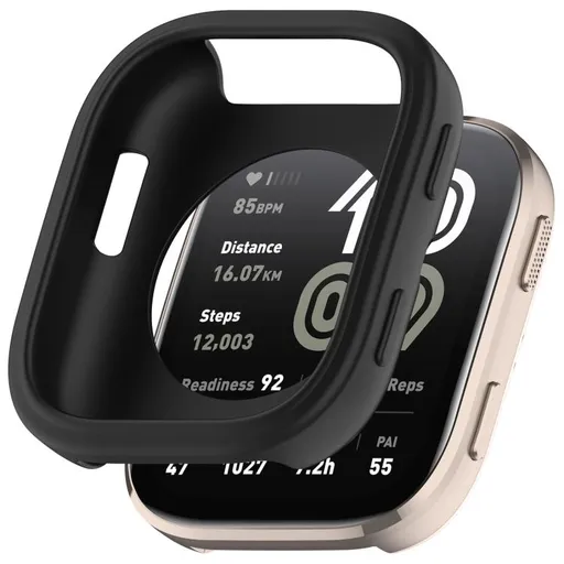 TPU HALF COVER Kryt pre Amazfit Bip 6 čierny