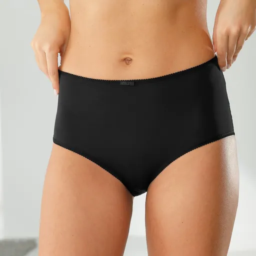 Maxi nohavičky z mikrovlákna a čipky, súprava 3 ks