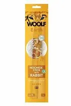 Woolf pochúťka Earth NOOHIDE XL Stick with Rabbit 85g