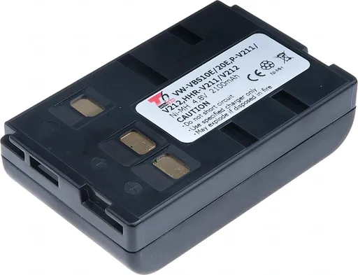 Batéria T6 power Panasonic HHR-V211/V212, Ni-MH, 2100mAh, čierna