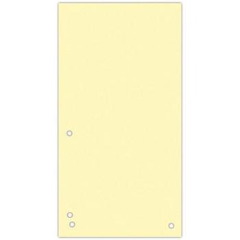 DONAU žltý, papierový, 1/3 A4, 235 × 105 mm – balenie 100 ks (8620100-11PL)