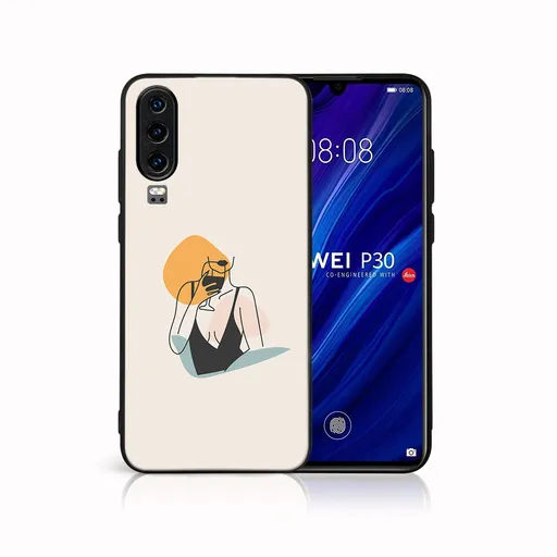 MY ART Ochranný kryt pre Huawei P30 WOMAN (197)