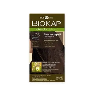 BIOKAP Nutricolor Delicato Chocolate Chestnut Gentle Dye 4.05 140 ml (8030243011213)