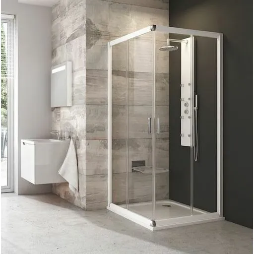 Ravak Blix sprchový kút štvorec 80x80 cm 1lv40u00z1 BLRV280TS
