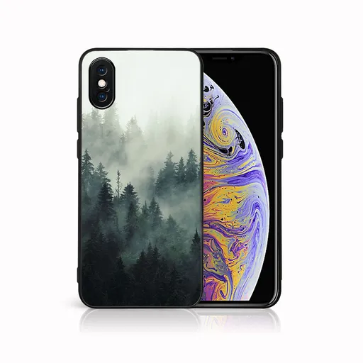 MY ART Ochranný kryt pre Apple iPhone X / XS FOREST (248)