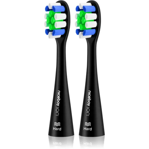 Niceboy ION Sonic Lite náhradné hlavice Hard Black 2 ks