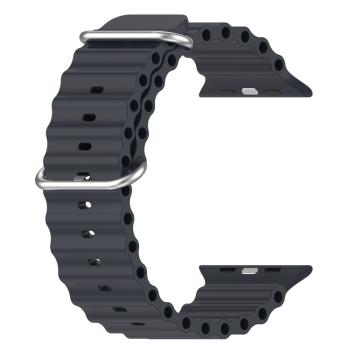 OCEAN Remienok pre Apple Watch Ultra 1 / 2 (49mm) / 9 / 8 / 7 (45mm) / 6 / SE / 5 / 4 (44mm) / 3 / 2 / 1 (42mm) čierny