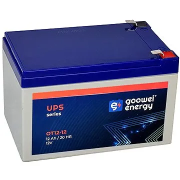 GOOWEI ENERGY Bezúdržbový olovený akumulátor OT12-12, 12 V, 12 Ah