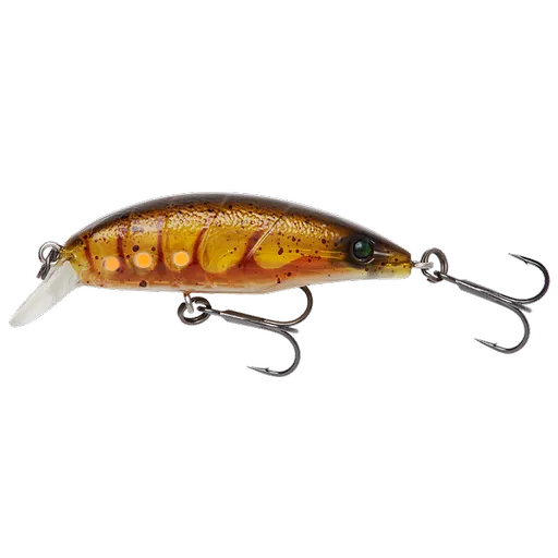 Savage gear wobler 3d shrimp twitch sr suspending golden ghost 5,2 cm 5,5 g