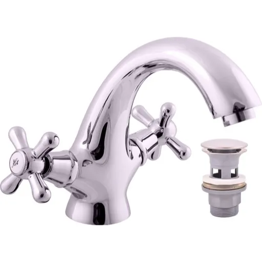 RAV SLEZÁK Morava umývadlová batéria s clic-clacom chróm MK129.5