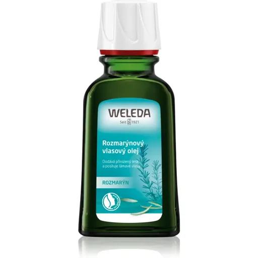 Weleda Rosemary olej na vlasy pre posilnenie vlasov 50 ml