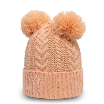 Dámská Čapica NEW ERA MLB Wmns winterized bobble NEYYAN Pink - UNI