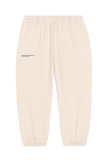 Nohavice Pangaia KIDS' 365 MIDWEIGHT TRACK PANTS béžová farba, jednofarebné, 10000280