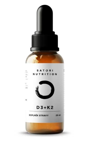 SATORI NUTRITION Vitamín D3 + K2 v MCT oleji 20 ml