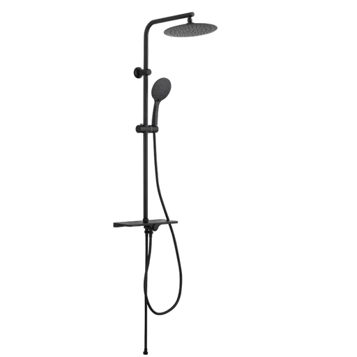 INVENA - Sprchový stĺp MUSTA BASIC, čierna AU-84-D04-X