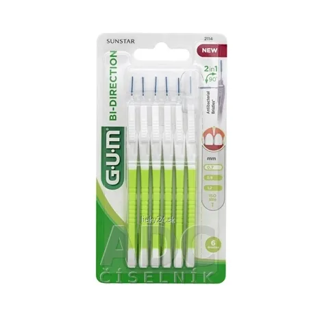 GUM BI-DIRECTION ULTRA Medzizubná kefka 0,7 mm