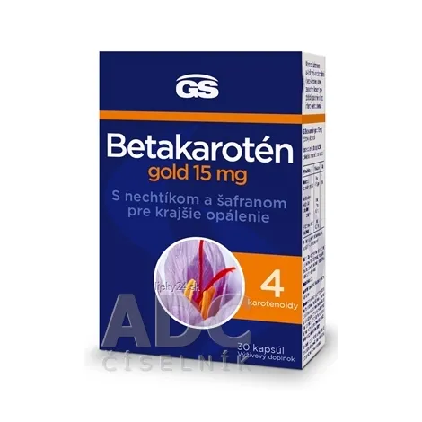 GS Betakarotén gold 15 mg