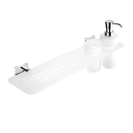 Nimco Keira polička vrátane poháre chróm KEX3505831W26