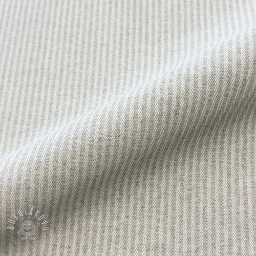 Dekoračná látka DOBBY Colored stripe light grey