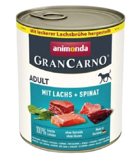 Animonda Gran Carno Adult losos & špenát 800 g