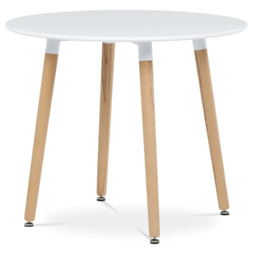 Jedálenský stôl Autronic 90x74 cm biely mat DT-306 WT