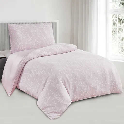 Žakárové obliečky Boston ružová, 140 x 200 cm, 70 x 90 cm