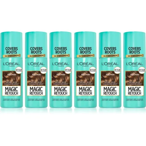 L’Oréal Paris Magic Retouch sprej pre okamžité zakrytie odrastov odtieň Brown