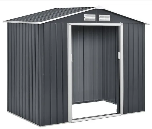 Záhradný domček plocha 213 x 127 cm (šedá)