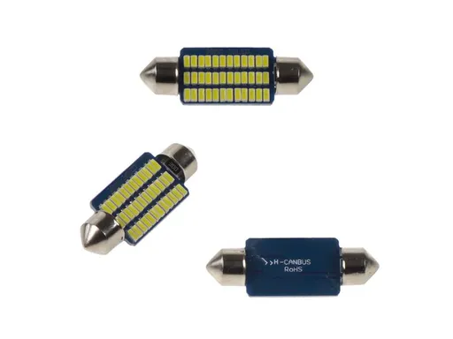 Autožiarovka LED SUFIT(39mm) 12V 36LED/4014SMD CARCLEVER