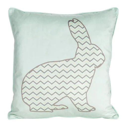 ArtFir Veľkonočná obliečka na vankúš EASTER 1 | mätová 45 x 45 cm