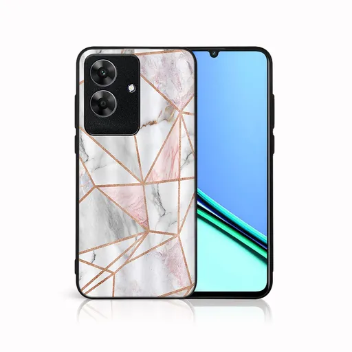 MY ART Ochranný kryt pre Realme Note 60 PINK MARBLE (143)