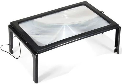 Čítacia lupa A4 v rámčeku s LED svetlom TIPA 2121