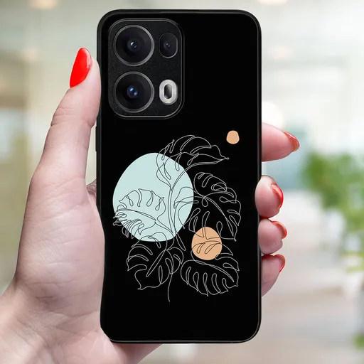 MY ART Ochranný kryt pre Oppo Reno13 Pro 5G MONSTERA (194)