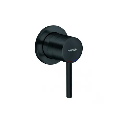 Sprchová batéria Kludi Bozz bez podomietkového telesa čierna 389253976