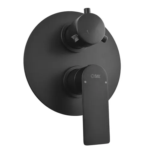RAV SLEZÁK Nil vaňová batéria vrátane podomietkového telesa matná čierna NL186KCMAT