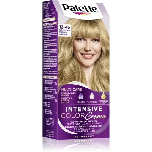 Schwarzkopf Palette Intensive Color Creme permanentná farba na vlasy odtieň 12-46 (BW12) Nude Light Blonde 1 ks