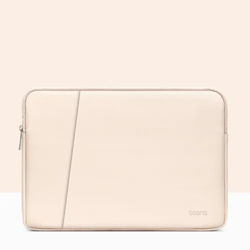 BAONA Puzdro na notebook s uhlopriečkou 15,6" béžové