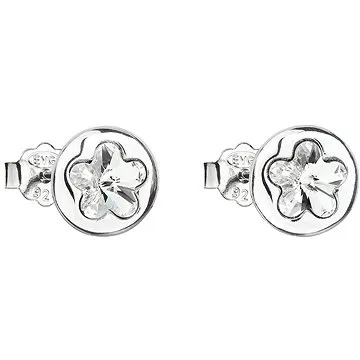 EVOLUTION GROUP 31257.1 krištáľové náušnice dekorované krištáľmi Swarovski (925/1 000, 1,5 g) (8590962319491)