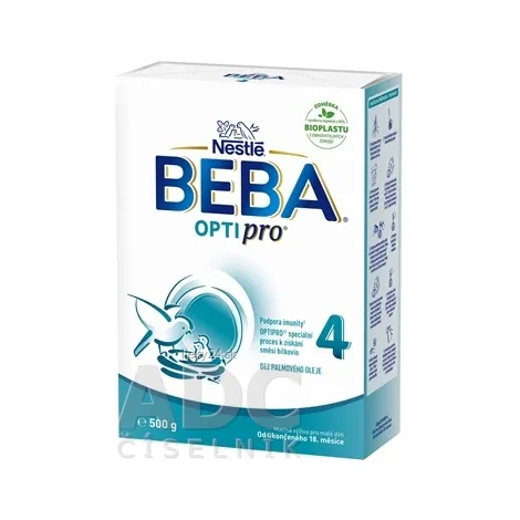 BEBA OPTIPRO 4 (od 18. mes.) - Balenie 6 ks à 500g