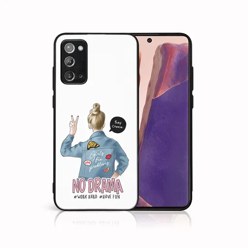 MY ART Ochranný obal pre Samsung Galaxy Note 20 NO DRAMA (138)