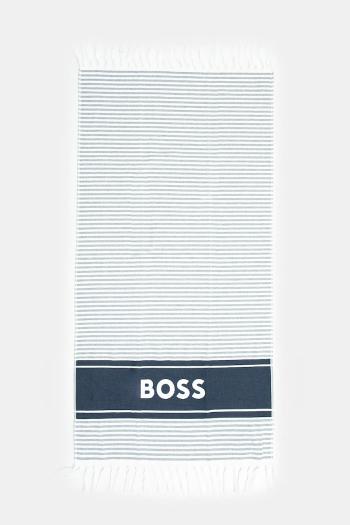 Bavlnený uterák BOSS tmavomodrá farba, 50540424