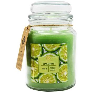 Arôme sviečka 560 g, v skle, Bergamote (8595556469675)