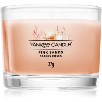 Yankee Candle Pink Sands votívna sviečka glass 37 g